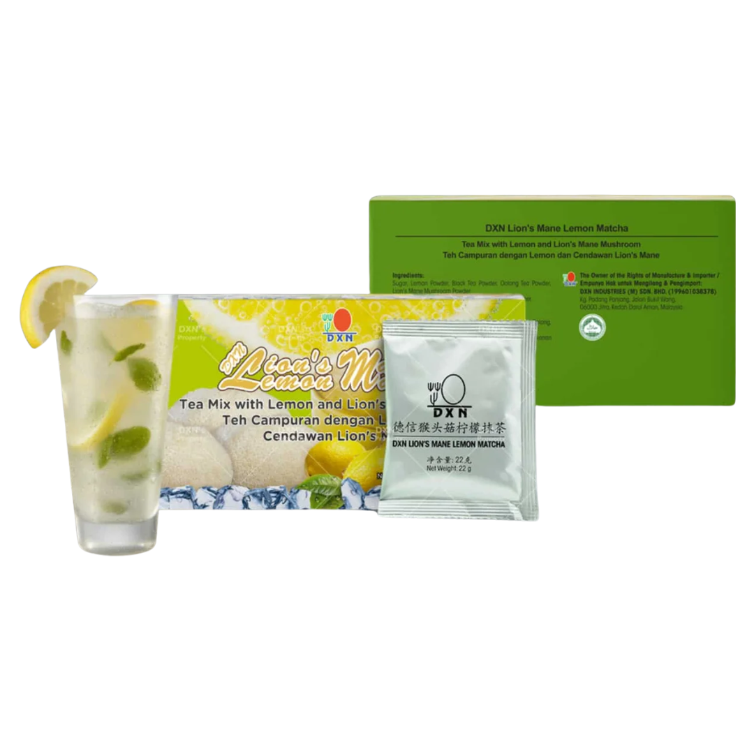 Lion's Mane Lemon Matcha